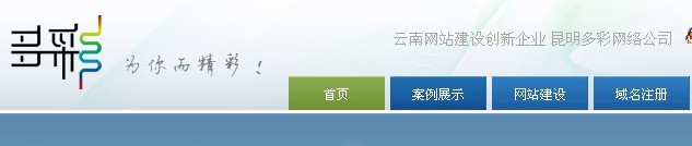 多彩科技網(wǎng)站導(dǎo)航設(shè)計(jì)截圖